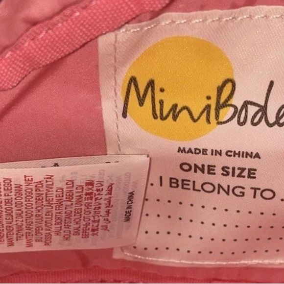 Mini Boden Girls Liberty Floral Belt Bag Red Heart Fanny Pack Purse - Picture 3 of 3